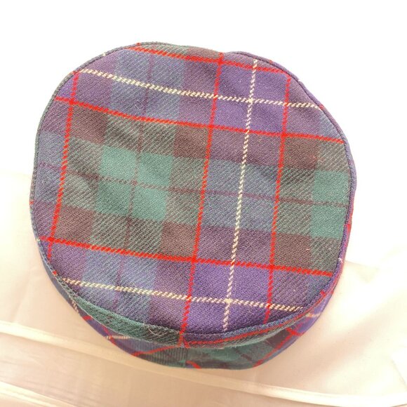 Rare Vintage Coach Holiday 2002 Green Tartan Plaid Wool Shoulder Bag With Matchi - Picture 12 of 16